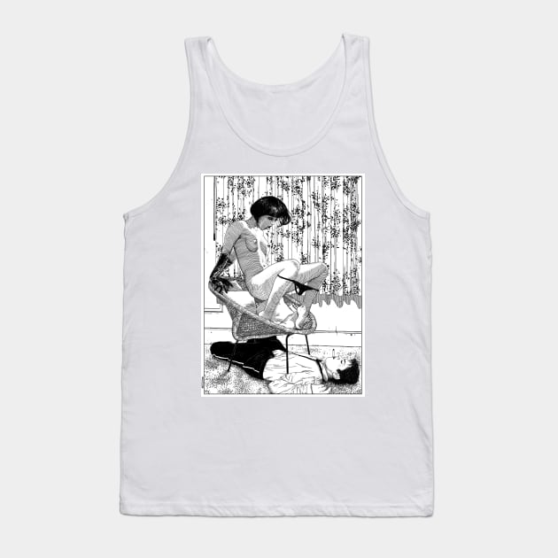 asc 518 - L'immobilisation (The entrapment) Tank Top by apolloniasaintclair